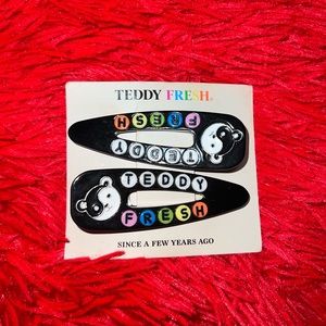 Teddy Fresh Hair Clip Barrette Accessory